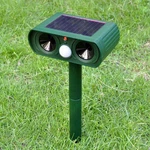 Ultrasonic Solar Repeller Waterproof, Motion Sensor Infrared For Cat Dog Mouse. Fixed Price $30.29.