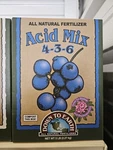Down To Earth Organic Acid 4-3-6 All-natural Fertilizer Mix, 5LBS. Fixed Price $19.00.