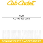 Arnold 490-323-0002 Mtd WHEEL-10X1.75 Plastic (6PK). Fixed Price $27.95.