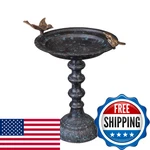 Evergreen Garden Hummingbird Baths For Outdoors Heavy Duty Metal. Fixed Price $85.92.