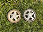 Oem 14"X 2" Ayp/ Craftsman Mower Wheel 532180552, 150637-A Gray Good Condition. Fixed Price $55.99.