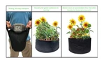 Viagrow 10 Gallon Breathable Fabric Root Aeration Polypropylene Pots 5 Pack. Fixed Price $16.39.