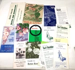 Lot Of 17 Vintage Lawn Care Pamphlets Scotts Grass Seed Turf Roses Gardening. Fixed Price $49.50.