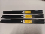 Set Of 3 Gravely 60" Lawn Mower Blades 25124 046999 08904600. Fixed Price $54.74.