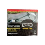 Amdro Gopher (2 Traps) Easy Set Wire Control Non-toxic Baitless Nib. Fixed Price $11.49.