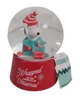 Peanuts Snoopy & Woodstock 6'' Wind Up Musical ''jingle Bells'' Snow Water Globe. Fixed Price $27.99.