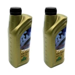 Set Of 2 Rock Oil Fully Synthetic Trans 75W-90 1 Litre Saf X0 Bottles. Fixed Price $110.88.