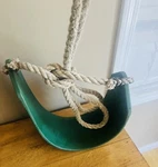 Hanging Kids Flexible Swing Seat Heavy Duty With Adjustable Rope/chain. Fixed Price $15.00.