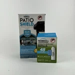 Thermacell Patio Shield Mosquito Repeller Lantern With Refill Value Pack. Fixed Price $24.99.