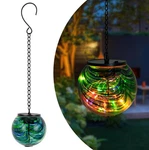 Solar Hanging Lanterns Outdoor, Waterproof Gazing Ball Lights, Color Chang. Fixed Price $43.90.