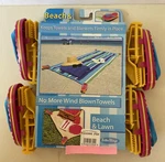 Beach &lawn Stakes Flipflops/sandals Shaped Better Things Pink Blue - Set Of 4. Fixed Price $15.53.