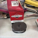 Genuine Oem Briggs & Stratton 497725S Air Filter Cleaner Cartridge Nos (1B). Fixed Price $6.99.
