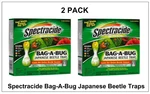 Spectricide Bag-a-bug Japanese Beetle Traps Complete Kits Ready-to-use (2 Pack). Fixed Price $14.79.