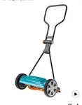 Gardena 4018 Classic 16" Reel Lawn Mower With 5 Blades. The For Ev.... Fixed Price $86.99.