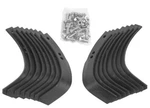 Fits Mtd Tiller 16 Tine Set 108802 - Craftsman Sears Replacement With Hardware. Fixed Price $59.99.