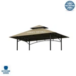 5'X8' Water-resistant Double Tier Gazebo Canopy For Model L-GG001PST-F. Fixed Price $70.67.