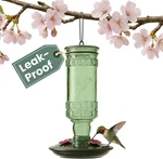 Perky-pet Glass Bottle Hummingbird Feeder 10 Fl Oz (pack Of 1), Green. Fixed Price $17.53.