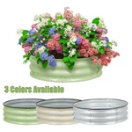 Aoodor 30'' Round Metal Raised Garden Bed Outdoor For Vegetable Flower Herb. Fixed Price $36.99.