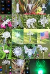 2 Pieces Solar Powered Garden Decorative Stake Lights Rbgp Color Change Led. Fixed Price $22.99.