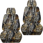 Front Custom Car Seat Covers Camo Autumn Tree Fits Jeep Gladiator 2020-23. Fixed Price $89.99.