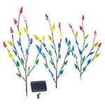 Collections Etc Bright Leaf Solar Garden Lights With Adjustable Branches. Fixed Price $19.99.
