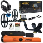 Garrett Ace Apex W/ Z-link Wireless Headphones, Coil Cover & Charging Cable.. Fixed Price $668.39.