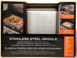 Mr. Bar-b-q 08630BR Stainless Steel Grill Top Griddle 18.25 In. W. Fixed Price $44.43.