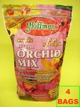 4 Bags Hoffman Organic Special Orchid Mix Quarts Natural Soil Bark Epiphytic. Fixed Price $40.00.
