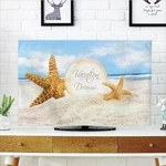 Custom Tv Dust Cover With Photo Logo Text Personalized For 32" Starfish. Fixed Price $11.73.