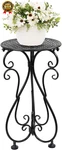 Plant Stand Indoor & Outdoor Flower Pot 17" Tall Metal Table,single. Fixed Price $27.95.