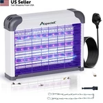 Aspectek Led Bug Zapper Indoor High-voltage Mosquito And Fly Trap, White. Fixed Price $54.66.