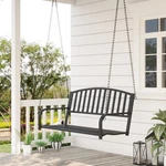 Patio Porch Hanging Swing Chair Garden Deck Yard Bench Seat Outdoor Furniture. Fixed Price $119.99.
