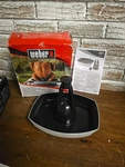 Weber #6731 Deluxe Poultry Infusion Roaster For Grill Oven! New Open Box. Fixed Price $23.99.