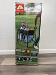 Ozark Trail Adult Height Adjustable Quadfold Camping Cart Wagon, Blue. Fixed Price $60.00.