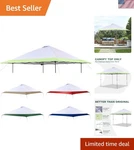 All-season Replacement Canopy Cover For Coleman Oasis 13' X Gazebo Frames. Fixed Price $135.85.