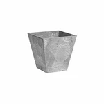 Novelty Ella Marbled Artstone Square Planter, Gray, 8X8 Inch. Fixed Price $19.61.