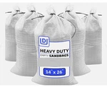Sandbags Heavy Duty With Tie Strings 24X14 100 Count. Fixed Price $48.98.