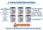 6 Pack Advance Trelona Termite Control Bait Cartridges Tbc. Fixed Price $99.70.
