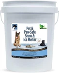 New Snow & Ice Melter Safe For Pets Paws Contains Toxic Chlorides. Fixed Price $48.00.