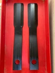 Set Of 2 Rotary Cutter Blades For Bush Hog SM60 SM160 Mowers 63968BH. Fixed Price $65.99.