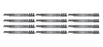 12 Pack Copperhead Mulching Blade Fits Craftsman Husqvarna 532134149 532139775. Fixed Price $176.15.