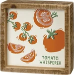 Tomato Whisperer Primitives By Kathy Rustic Box Sign Vegetable Garden. Fixed Price $12.95.