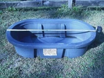 Horse Cattle Duck Water Tank Trough Tub Ice Behlen Polytuff 60 Gal Double Hull. Fixed Price $50.00.