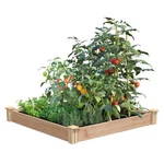 Greenes 5.5"H X 48"W Cedar Raised Bed Planter Brown. Fixed Price $91.74.