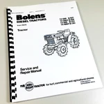Bolens G152 G154 G172 G174 Tractor Service Repair Shop Manual Iseki Diesel Eng. Fixed Price $36.97.