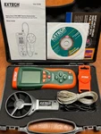 Extech Hd 300 Heavy Duty Cfm-cmm Thermo-anemometer + Ir Thermometer Mint Cond.!!. Fixed Price $195.00.