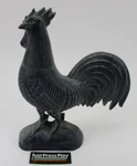 Virginia Metalcrafters Williamsburg Cast Iron Rooster Door Stop 12" X 9.5". Fixed Price $69.99.