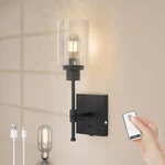 Rechargeable Wall Light Remote Battery Operated Wireless Porch Led Lamp Glass. Fixed Price $53.09.