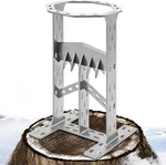 Firewood Kindling Splitter Manual Log Wedge Stainless Steel Welded Solid New. Fixed Price $34.99.