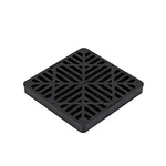 Nds Square Catch Basin Drain Grate, 9 In., Black Plastic. Fixed Price $31.99.
